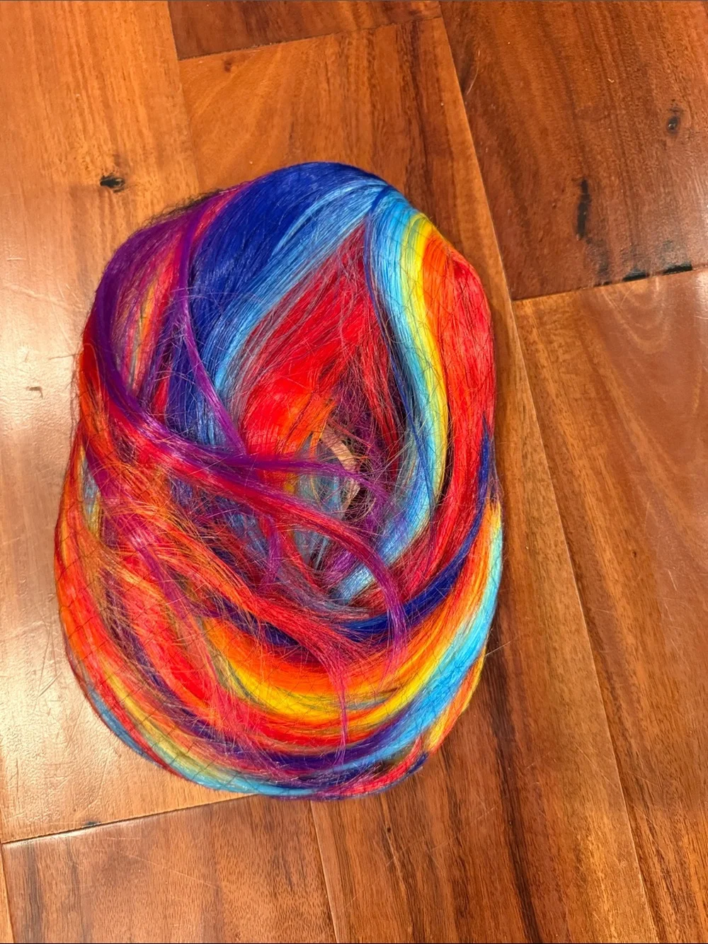 Rainbow Wig Multicolor - new in packaging